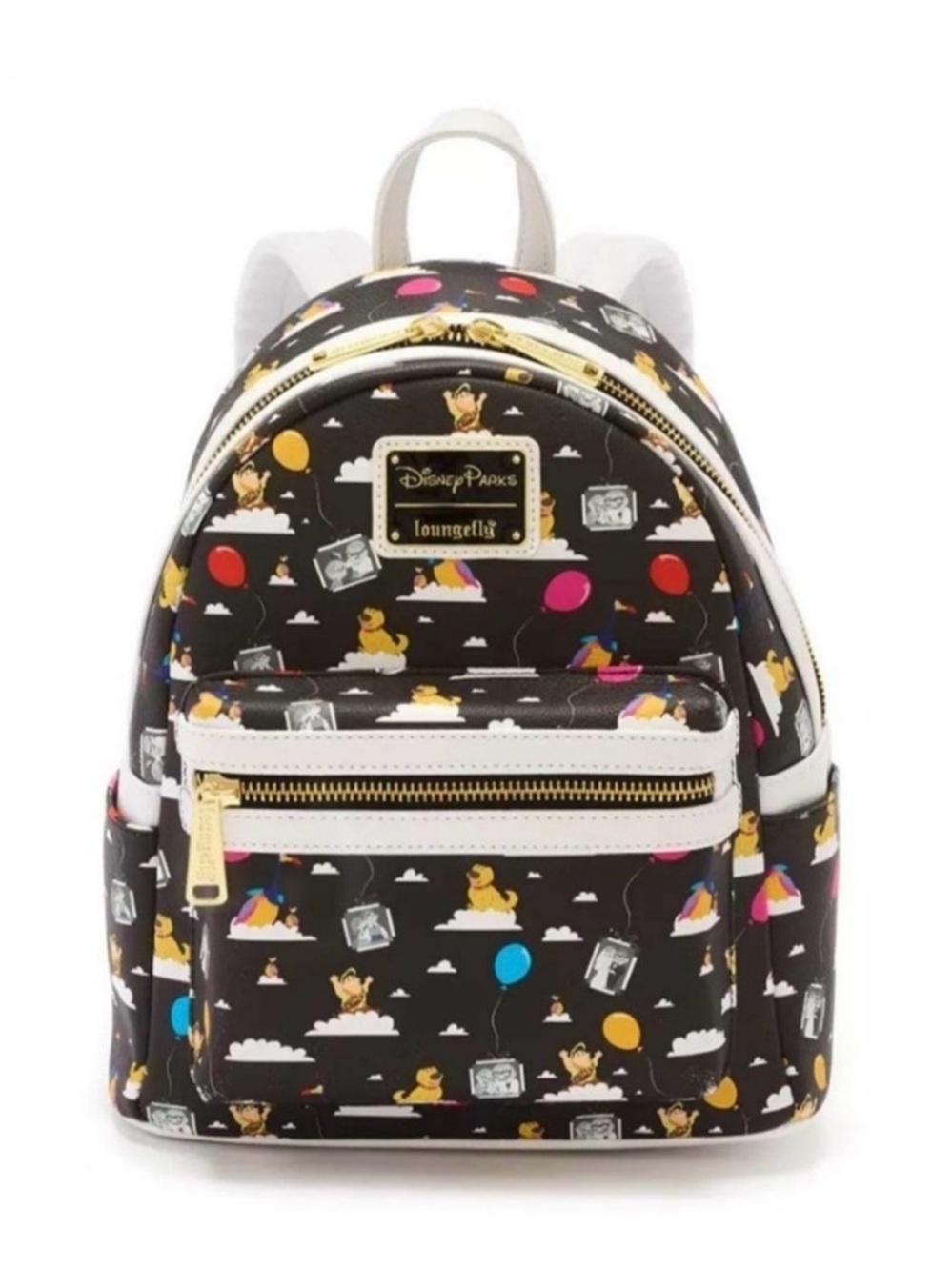 Loungefly x Disney Parks  Up Black Balloons  Mini Backpack